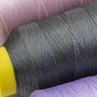 Fil de Dacron de tapisserie d'ameublement de polyester de Tex 70 90 extra fort pour le fil de tapisserie d'ameublement extérieur et tissus lourds