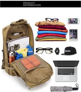 Custom Waterproof Nylon Tactical <b>Backpack</b> Wholesale Multi-function Outdoor Bag High Quality <b>Hiking</b> <b>Backpack</b> - Product Image 6