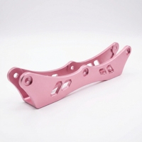 Usinage CNC 5 axes OEM, prototypes métalliques en acier inoxydable, dissipateurs thermiques, pièces en titane et aluminium anodisés, cadres de rollerblade, tolérances