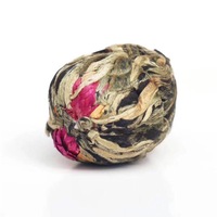 Vente chaude usine approvisionnement échantillon gratuit art fleur fleur de thé fleur floraison boule de thé