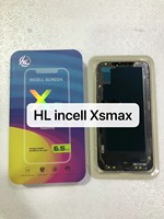 Écran LCD de remplacement en gros HL Incell HD/HD+ pour téléphones mobiles XR/XS MAX avec numériseur tactile