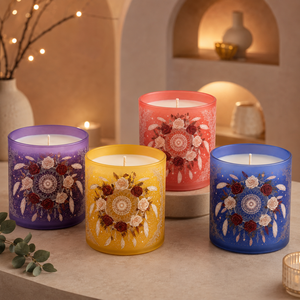 Unique Custom Logo Home Decor <b>Candle</b> Boutique Style For Wedding Guest Gifts Creative Gifting Bulk Wholesale <b>Set</b> - Product Image 1