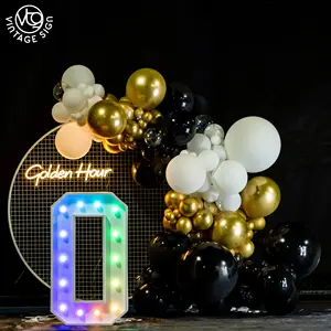 Supplier Grad Mdf Love Letters 4ft Marquee Led Number Lights For Wholesale