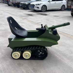 Vente en gros de voiture-citerne électrique pour enfants, voiture jouet sur chenilles pour la plage, la neige, voiture jouet avec télécommande tout-terrain, kart - Product Image 4