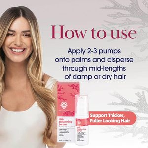 OEM siero per la crescita dei <span class=keywords><strong>capelli</strong></span> con siero per ispessimento dei <span class=keywords><strong>capelli</strong></span>, siero per <span class=keywords><strong>capelli</strong></span> più spessi e più pieni con collagene marino biotina cheratina - Product Image 2