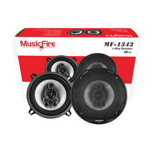 ลำโพงติดรถยนต์ Musicfire ขนาด 5 นิ้ว แบบโคแอกเชียล สำหรับติดตั้งที่ประตู สีดำ - Product Image 4