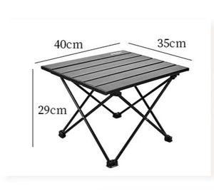 HISPEED Portable <strong>Camping</strong> Side <strong>Table</strong> Ultralight Aluminum Roll up <strong>Camping</strong> Car <strong>Small</strong> Folding <strong>Tables</strong> for <strong>Camping</strong> - Product Image 2