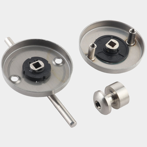 ตัวล็อคประตูห้องน้ำสาธารณะแบบสแตนเลส พร้อมป้ายบอกสถานะคนใช้งาน - Product Image 3