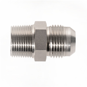 Conector Recto de Rosca Externa NPT Estándar Británico, Acero Inoxidable 316, Accesorio para Tubería Hidráulica - Product Image 5