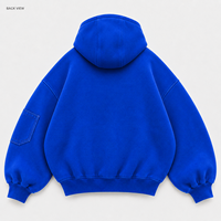 Kaos Hoodie Pria Berkualitas Tinggi, Desainer, Grosir OEM, 100% Katun 450 GSM, Zipper, dan Hoodie