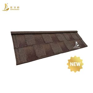 Material de Techo Metálico Recubierto de Piedra, Impermeable, Resistente al Fuego y Ligero, Tejas Clásicas con Diseño de Onda Romana - Product Image 2