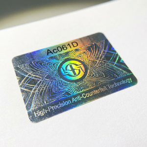 Sceaux de sécurité anti-effraction VOID pour flacons - Étiquettes holographiques anti-contrefaçon pour flacons de recherche - Product Image 5