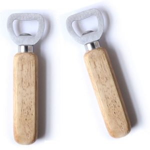 Ouvre-bouteille et <span class=keywords><strong>tire</strong></span>-<span class=keywords><strong>bouchon</strong></span> en acier inoxydable de haute qualité, style classique personnalisé en bois de chêne - Product Image 3