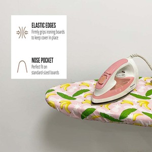 Cubierta para tabla de planchar con logotipo personalizado para el hogar, cubierta para tabla de planchar ajustable a <span class=keywords><strong>precio</strong></span> de fábrica, venta al por mayor - Product Image 4