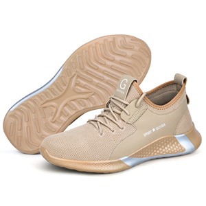 Chaussures de sécurité respirantes de <span class=keywords><strong>grande</strong></span> <span class=keywords><strong>taille</strong></span> pour femmes d'été industrielles de haute qualité avec bout en acier - Product Image 2