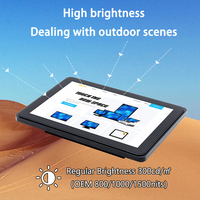 PCAP Écran Lcd Tactile Capacitif Industriel Tout En Un Panneau Pc Multi Taille Haute Luminosité Industriel Tout En Un Panneau Pc