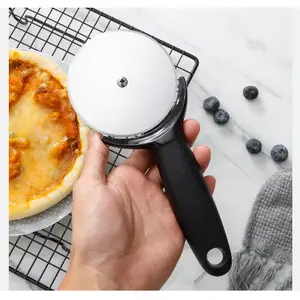 Manufacturer Sell Roller Stainless Steel Pizza Wheel Cutter Round Cutting Pizza Knife D10cm