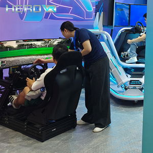 <span class=keywords><strong>Simulador</strong></span> de Conducción de <span class=keywords><strong>F1</strong></span> Inmersivo HEROVR, Máquina de Arcade con Asiento de Carreras <span class=keywords><strong>Real</strong></span> y Estructura Metálica para Uso en Interiores/Exteriores en Centros Comerciales - Product Image 6