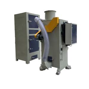 Cabina de arenado automática con cinta transportadora para pulido, limpieza y acabado de piezas metálicas, alta productividad, larga duración - Product Image 3