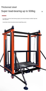 इलेक्ट्रिक रिमोट कंट्रोल मचाना लिफ्टिंग प्लेटफॉर्म स्वचालित मोबाइल फोल्डिंग सजावट उठाने मशीन 380v स्टील चेन स्लिंग - Product Image 5