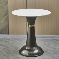 Table d'appoint de salon de haute qualité, décoration de maison de luxe, design contemporain, table d'appoint nordique solide