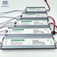 Vente en gros usine – Alimentation LED 12V ultra-mince 12 mm étanche à découpage unique, certifiée CE ROHS, pour une efficacité de 85 % à 94 %
