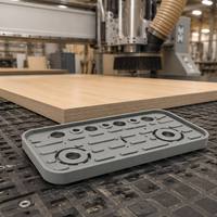 LIVTER Bloc d'aspiration CNC en caoutchouc, tapis de protection pour machine CNC, pièces de rechange pour panneaux de bois