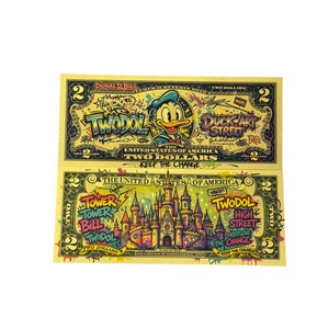 2026 America 7 Models Anime Banknote <strong>in</strong> 24K <strong>Gold</strong> Plated for Gifts - Product Image 3