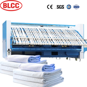 Équipement de blanchisserie commercial : Nouvelle machine à plier électrique 3M pour draps de grande taille, en tissu, état neuf - Product Image 2