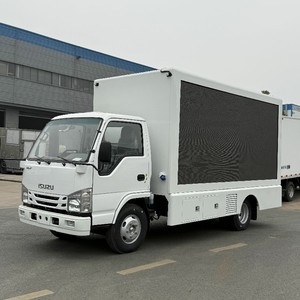 Factory Price ISUZU P3 P4 P5LED Mobile Advertising Vehicle Mobile Screen Truck for Sale - Product Image 3