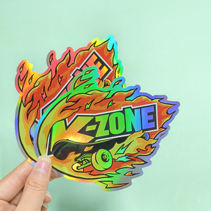 Tùy Chỉnh Lá Vàng In Ấn Dán Ba Chiều Không Thấm Nước Khuyến Mại Anime Dễ Thương Laser Rõ Ràng Ba Chiều Lấp Lánh Chết Cắt <span class=keywords><strong>Sticker</strong></span> - Product Image 5