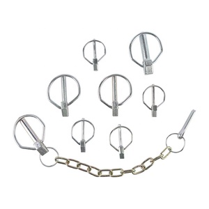 304 316 Safety O/D T pegangan bola, tipe kunci pipa inci Pin kunci traktor Pin kait