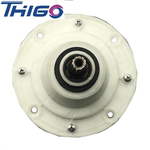 Thigo-caja de cambios para <span class=keywords><strong>LG</strong></span>, nuevo superpotente, <span class=keywords><strong>2</strong></span> tubos, Electrolux Singer, eje largo afilado, productos de pozo, máquina de lavado, Motor, reductor de <span class=keywords><strong>precio</strong></span> - Product Image 3