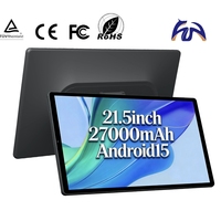 Computadora Todo en Uno AI de 21.5 Pulgadas con Pantalla FHD Grande, AMD DDR4, Nuevo Android 15, 27000mAh, Portátil, Resistente a Golpes, Pantalla LCD Inteligente