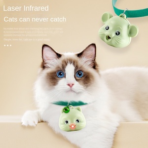 Tương tác thân thiện với môi hồng ngoại con trỏ <span class=keywords><strong>laser</strong></span> đồ chơi sang trọng tự nhồi điều khiển từ xa cho mèo chó Pet đồ chơi chuyển động tương tác - Product Image 3