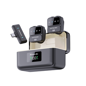 Micrófono Inalámbrico Syncmic S4, Micrófono con Cancelación <span class=keywords><strong>de</strong></span> Ruido y Clip Magnético para Profesores, Conferencias y <span class=keywords><strong>Clases</strong></span> en Línea - Product Image 1