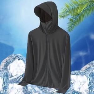 Ultralight Breathable UPF Hooded Windbreaker, Plus-Size <b>Cooling</b> Sun Protection <b>Jacket</b> for Summer - Product Image 6