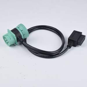 J1939 9Pin passa attraverso <span class=keywords><strong>il</strong></span> maschio/femmina ad angolo retto Obd2 16 Pin cavo - Product Image 3