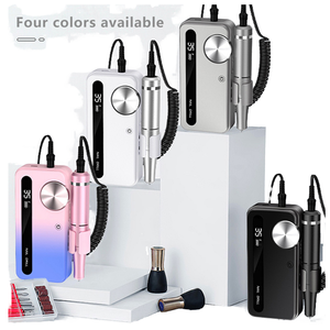 2025 Newly Released Professional Low Noise Electric <strong>Nail</strong> Drill Machine Portable Manicure Set <strong>Nail</strong> Polisher <strong>Driller</strong> for Women - Product Image 1