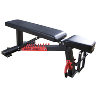 Banc de musculation réglable robuste pour la musculation, banc plat pour l'entraînement