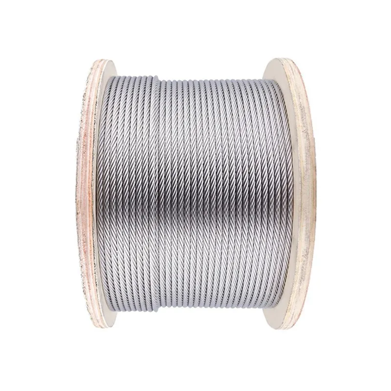 Cheap price steel wire rope for elevator 10mm-38mm 1/2 inch galvanized steel wire band 71 series