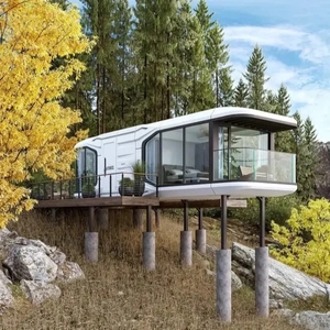 Container nhà Sản phẩm mới không gian nhà con nhộng đúc sẵn nhỏ không gian sang trọng đúc sẵn nhà con nhộng - Product Image 2