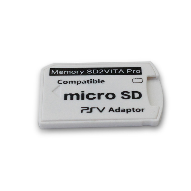 AOLION Ultimate Version SD2Vita 6.0 Memory Card Adapter Plastic Shell Case for PS Vita PSV 1000/2000 Wired Gaming Bag Included