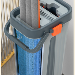 Nouveau Modèle 2026 Balai Serpillière Humide et Sec de Haute Qualité Balai Plat en Microfibre pour Maison avec Seau - Product Image 3