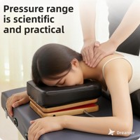 Planche de chiropratique pliable légère en bois de chêne, outil portable d'ajustement de la colonne vertébrale pour clinique chiropratique