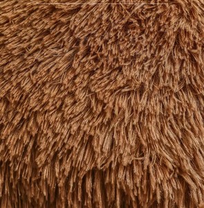 Kingtale Hondenaccessoires Milieuvriendelijk Pluizig Gezellig Berenpootje Pluche Rond Kattenhondenbed - Product Image 6