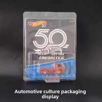 Boîtes en plastique transparentes très vendues, étuis de protection rectangulaires en PVC avec roulettes, emballage plastique thermoformé avec impression de logo personnalisé