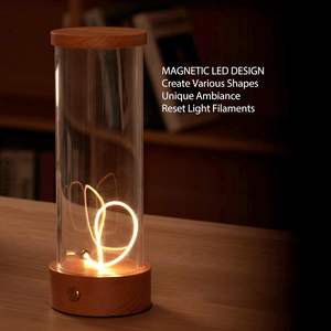 Lámpara Nocturna LED Moderna con Sensor Táctil Magnético Recargable, Nuevas Ideas al por Mayor, Logotipo Personalizado, Portátil, Decorativa, Pequeña - Product Image 5