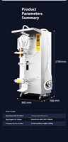 Machines de scellage liquide fiables pour la production de sachets d'eau pure sans fuite