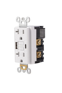 Prix de gros pour BAREP 20A <span class=keywords><strong>GFCI</strong></span> Self <span class=keywords><strong>Test</strong></span> Inviolable Décorateur Duplex <span class=keywords><strong>Outlet</strong></span> avec USB Type a et C, Wall Pate Inclus - Product Image 4